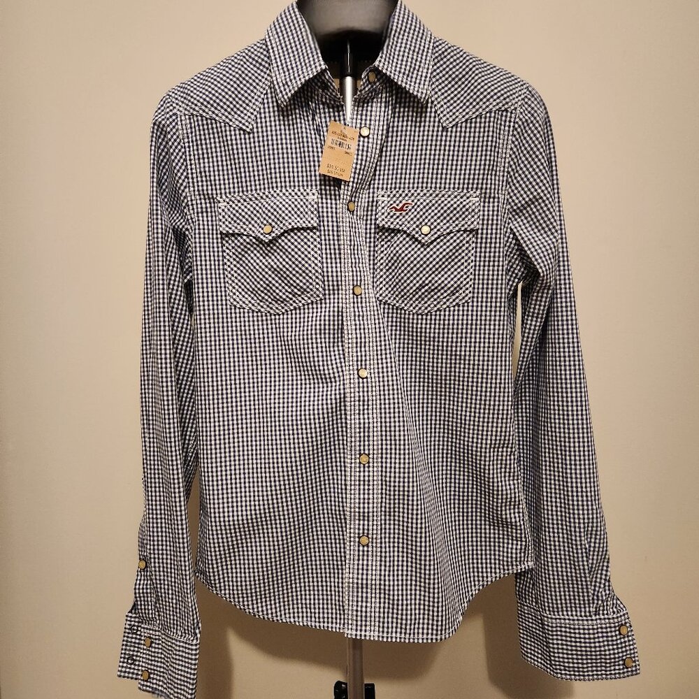 NWT Hollister Men Weston Shirt (100% cotton)
